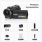1080P 24MP Digital Camera with 3.0" LCD