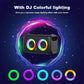 Portable Karaoke Speaker with 2 Wireless Microphones