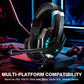 PS5 Wired Gaming Headset with 40mm Surround Sound