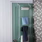 Over The Door Towel Rack Metal Behind Door Hanger for Bathroom Bedroom-White