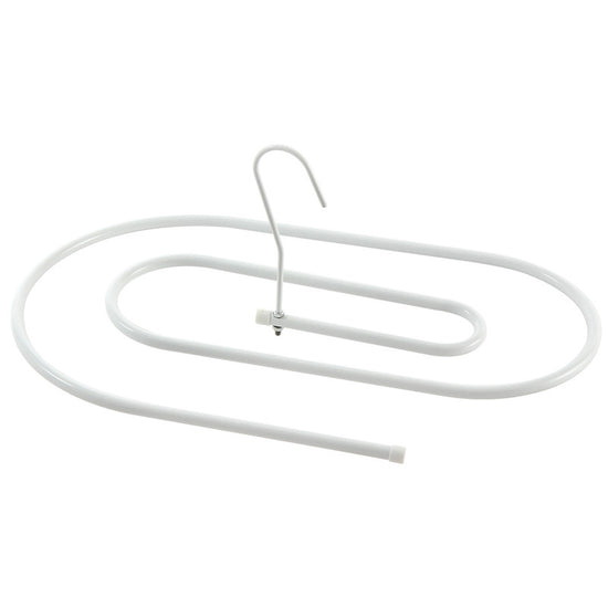 Elliptical Spiral Drying Rack for Quilt -White