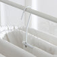 Elliptical Spiral Drying Rack for Quilt -White