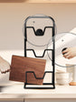 Three-layer Pot Lid Rack Kitchen Countertop Organizer for Cutting Board-Black