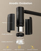 Zoomable Picture Light for Wall, Battery Operated Art Light for Paintings CCT Dimmable Spotlight for Wall Art Wall Light with Remote Control for Living Room Gallery Dartboard Bathroom 2PCS
