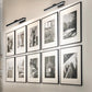 Picture Light Battery Operated, 16in Wireless Art Light for Paintings Color Temperature Adjustable Dimmable Battery Picture Light with Remote Control for Gallery Dartboard Art Bedroom Bathroom