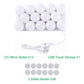 Hollywood LED Vanity Mirror Lights Kit, Dimmable Stick on USB Vanity Lights,Makeup Light Strip for for Bedroom, Dressing Room, Wedding, Party illuminating, CRI>90 (4000K Natural White 14 Bulbs 5V USB)