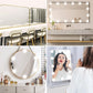 Hollywood Mirror Lights Makeup Vanity Lights, LED Vanity Mirror Lights Kit for Dressing Table, Dimmable and Adapter Plug in, Mirror Not Included (16 Bulbs Natural White)