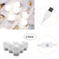 Dimmable Hollywood Style Lighted Vanity Makeup Mirror, LED Vanity Mirror Lights Kit with USB Port for Dressing Table, Mirror Not Included (4000K Natural White 6 Bulbs 5V USB)