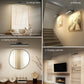 Picture Lights for Wall, Battery Operated Picture Light 16in Gallery Light for Paintings CCT Dimmable Recharging Battery Wall Light with Remote Control for Living Room Dartboard Art Black