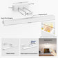 Picture Light Battery Operated, 16in Wireless Art Light for Paintings CCT Dimmable Recharging Battery Picture Light with Remote Control for Gallery Dartboard Art Bedroom Bathroom White