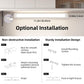 LED Under Cabinet Kitchen Lights for Motion Sensor Light,Dimmable 4000K Under Cupboard Light,Under Counter Light with Automatic Shut Off Timer (Natural White) [Energy Class E]