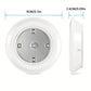 6 LED Light Set with Remote - Warm White for Cabinets & Displays