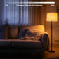 Battery Operated Light Bulbs, 5000mAh Rechargeable Light Bulb Set of 2 with Remote, 3 Colors 10 Levels Dimmable Fabric Wireless Sconces Light Bulb with Timer for Bedroom Living Room