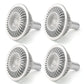 AR70 LED Light Bulb BA15D B15 Base, AC/DC12V Input, 7W 500lm for Home Household Commercial Lighting, 50W Halogen Lamp Replacement(Natural White,4 Pack)