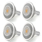 AR70 LED Light Bulb BA15D B15 Base, AC/DC12V Input, 7W 500lm for Home Household Commercial Lighting, 50W Halogen Lamp Replacement(Warm White,4 Pack)