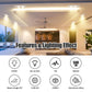 AR70 LED Light Bulb BA15D B15 Base, AC/DC12V Input, 7W 500lm for Home Household Commercial Lighting, 50W Halogen Lamp Replacement(Warm White,4 Pack)