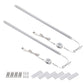 LED Motion Sensor Cabinet Light,2 Pack USB Powered Closet Night Light,20 inch Under Counter Lighting Kit with Automatic Shut Off Timer for Kitchen Pantry Wardrobe Cupboard (Natural White 4000K)