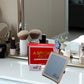 Gifts Set for Women, Wife, Girl Friend, LED Vanity Makeup Mirror with Adjustable Rack, Portable Travel Mirror Touch Control Light Strip, Compact Design for Home & Travel