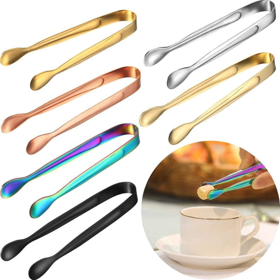 Stainless Steel Ice Sticks Candy Clips 6 pcs Multicolor Party Wedding Salad Bar Kitchen Compatible with Oral-B