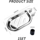 Shower Rod Soap Holder Shelf Dish Compatible with Oral-B Bathroom Draining Organizer