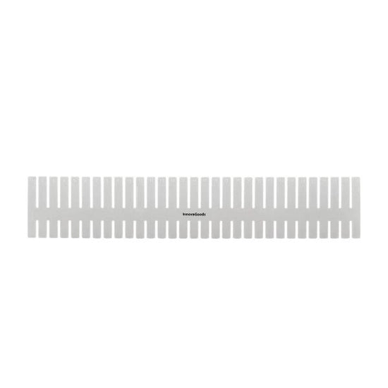 Customizable Drawer Dividers 16 Pack Gray Home Organization