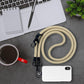 Thick Rope Phone Lanyard 10MM Mobile Strap Neck Holder Compatible with Apple Compatible with Samsung