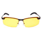 Night Driving Glasses, Polarized Safety Glasses for Night Driving, Anti-Reflective, HD Night Vision