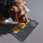 Dog Lick Mat Pink Square Food Bowl