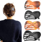 4pcs Matte French Style Hair Clips, Large Acrylic Hair Clips, Non-Slip Hair Clips, Thick Hair, Flat Hair Clips, Grip Hair Clips, Banana Barrette