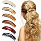 6 pcs Large French Hairpins Hair Clips for Women Retro Hair Accessories 6 Colors Classic Pattern