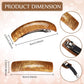 6 pcs Large French Hairpins Hair Clips for Women Retro Hair Accessories 6 Colors Classic Pattern
