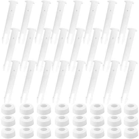 24 pcs Pool Pins, Replacement Pins, Plastic Pool Joints, Plastic Pins, Pool Joints, Pool Frame Pins, Pool Joint Pins (24 pcs)
