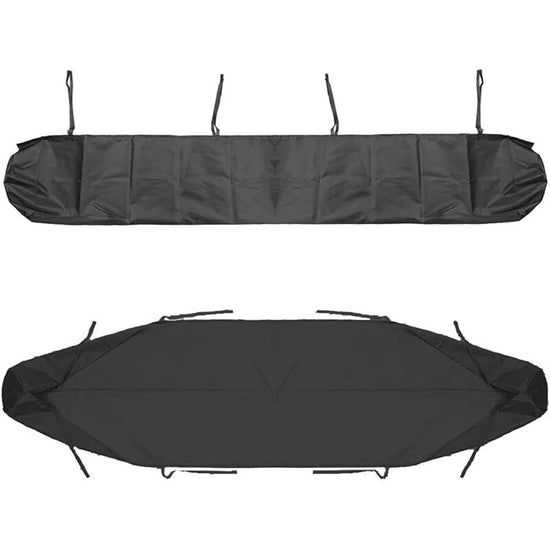 Awning Dust Cover, 3m Patio Awning Dust Cover Black Patio Awning Storage Cover, Waterproof Winter Protection, AAFGVC
