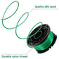 Pack of 6 spools of line for Black and Decker GL7033, GL8033, GL9035 grass trimmer, 6 m,