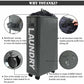 Gray Collapsible Laundry Hamper 22\