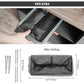 Gray Collapsible Laundry Hamper 22\