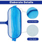 Pool Skimmer with Fine Mesh Net and Telescopic Handle for Easy Cleaning