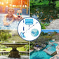 Pool Skimmer with Fine Mesh Net and Telescopic Handle for Easy Cleaning