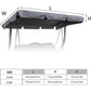 Replacement Cover for 3-Seater Garden Swing Waterproof UV Protection Gray Large