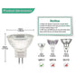 MR11 GU4 Halogen Bulbs 12V 20W Dimmable (12-Pack) for Ceiling Lighting