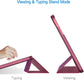 iPad (A16) 11th/10th Generation Case, Slim Stand Hard Back Cover with Auto Wake/Sleep Function, Burgundy