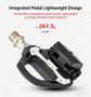 PROMEND bicycle clipless pedals, compatible with SHIMANO SPD-SL system