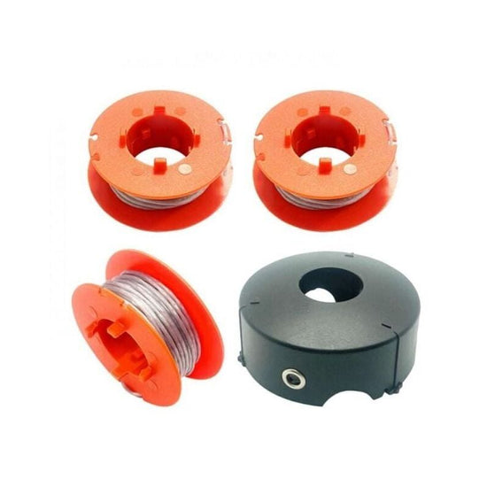 Bosch Art 23 26 30 Trimmer Line Spool 8M x 1.6mm Compatible with Bosch Easytrim \u0026 Combitrim F016800175 3 Spools + 1 Cover