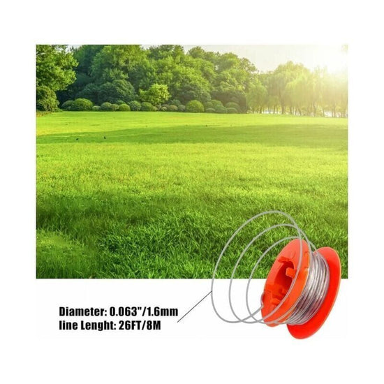 Bosch Art 23 26 30 Trimmer Line Spool 8M x 1.6mm Compatible with Bosch Easytrim \u0026 Combitrim F016800175 3 Spools + 1 Cover