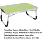 Aluminum Alloy Portable Folding Camping Table Ultra Light Compact Short Small Thickened