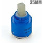 DEBUNS Ceramic Faucet Insert 35MM for Mixer Valve Replacement