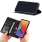 Compatible with Samsung Galaxy A55 5G Wallet Case Black