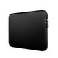 Black 15.6-Inch Computer Case Compatible with 13 and 15 Inch MacBook Pro and Air