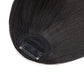 Clip In Hair Bangs Extensions 28cm Black Brown French Bangs Hair Pieces