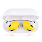 3 sets of earplugs for Airpods Pods 3 silicone ear caps Bluetooth compatible headphones Earplugs Ear cushions Ultra-thin anti-slip Blue red yellow Blue red yellow